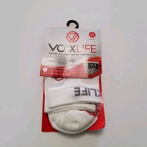 Voxx Life Stasis Neuro Socks Athletic Mini Crew Size XS (Wo 2-3.5, Youth 1-3)